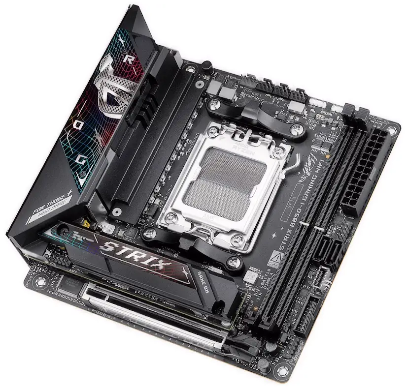 Informático Lozoya - Montaje ASUS ROG STRIX B850-I GAMING WIFI Lozoya
