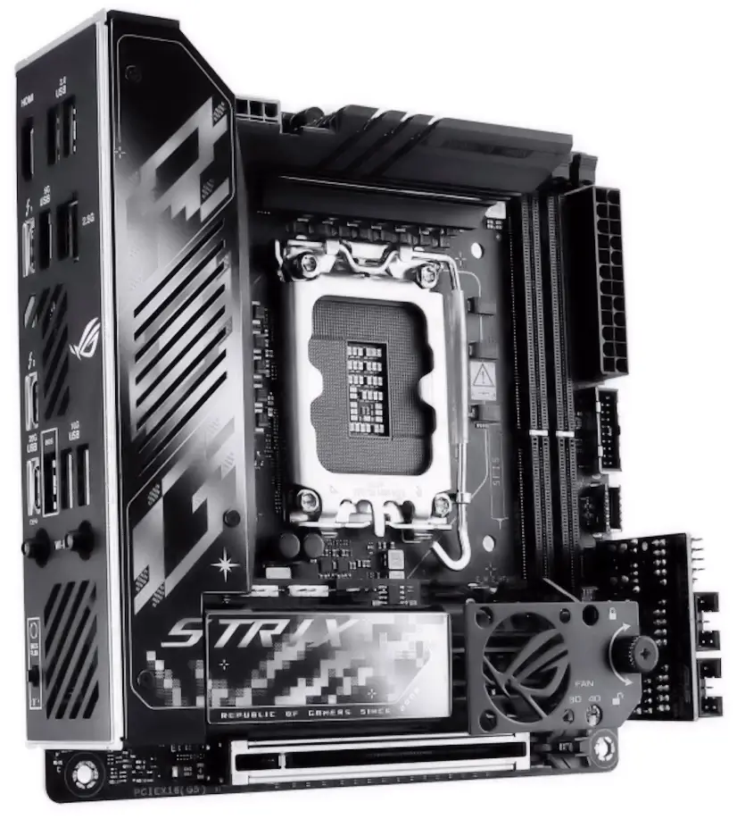 Informático Lozoya - Montaje ASUS ROG STRIX Z890-I GAMING WIFI Lozoya